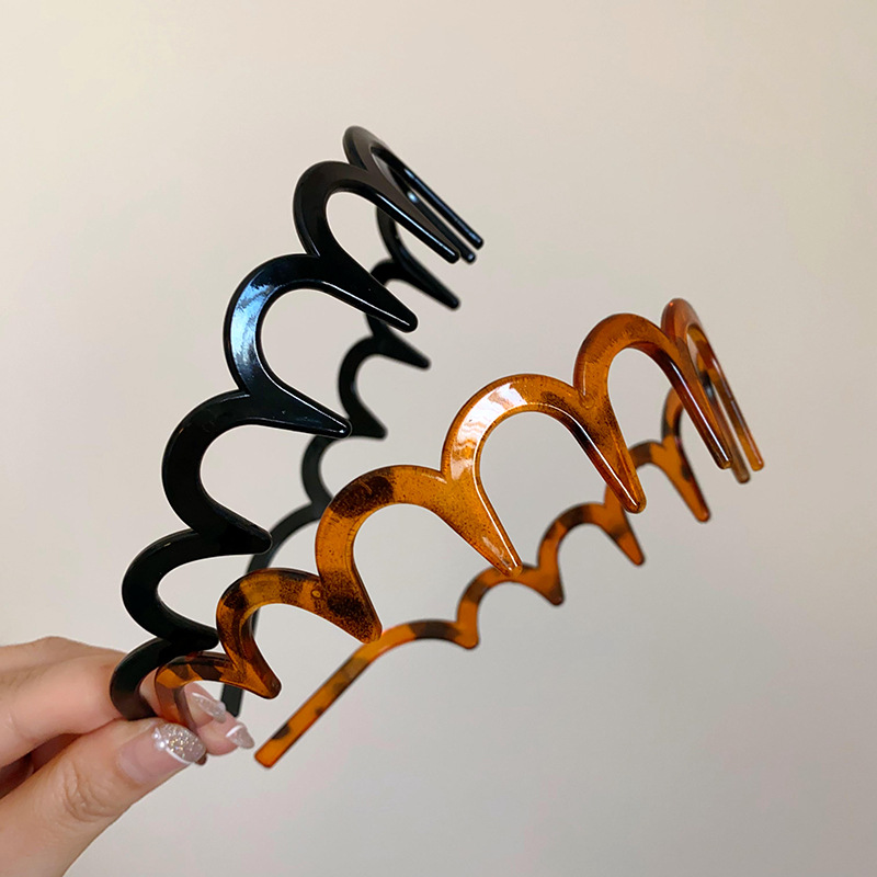 Resin Art Ocean - Modne opaski do włosów z żywicy