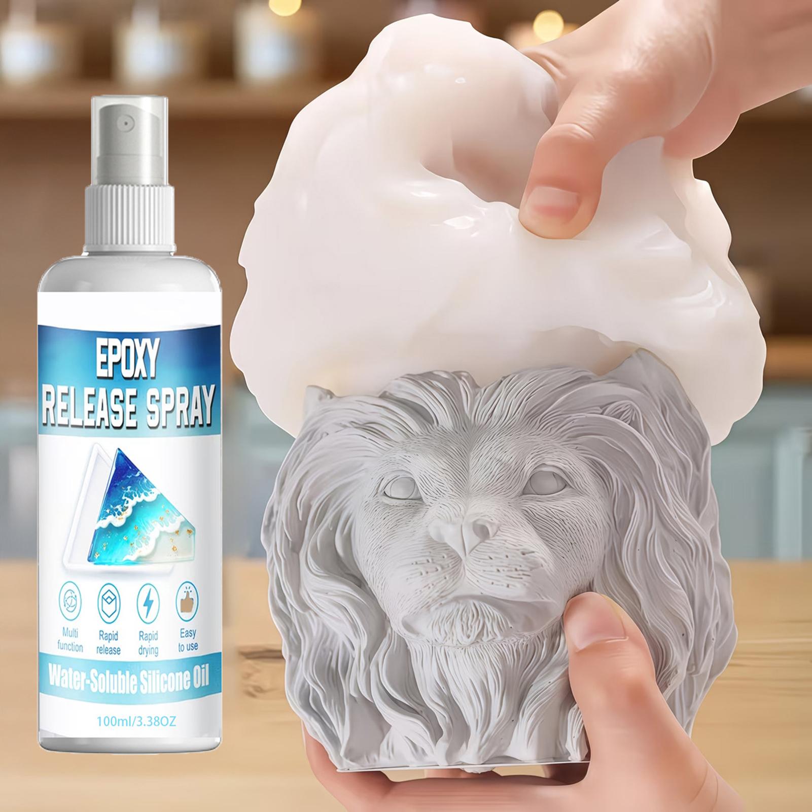 Resin Art Accessories - Spray silikonowy do odlewów, spray do