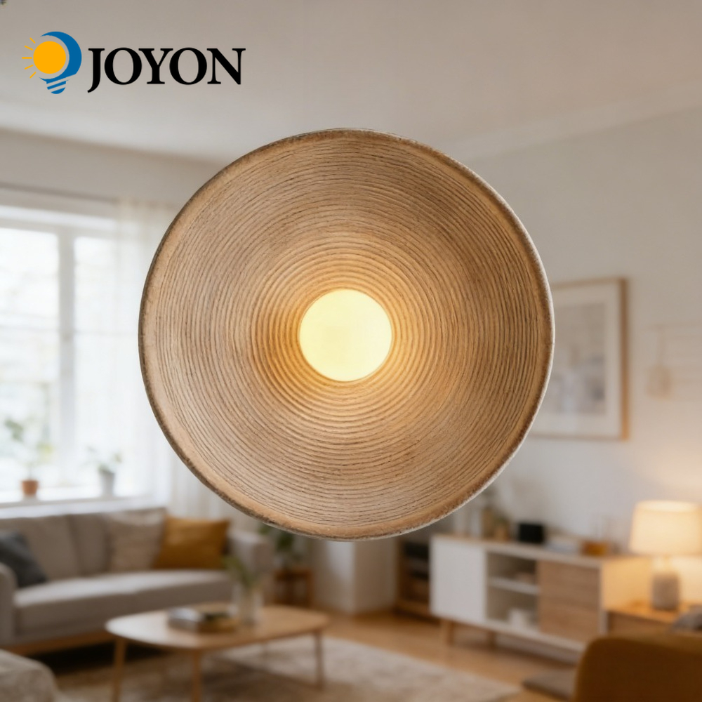 Resin Art On Wood - Lampa ścienna JOYON Wabi Sabi okrągła