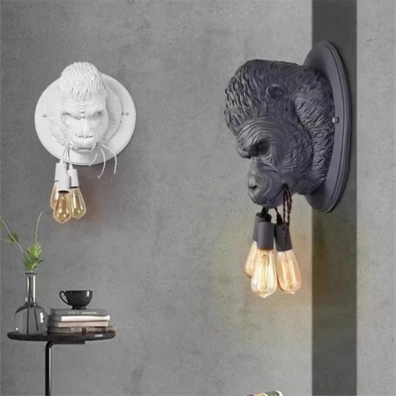 Resin Art On Wood - 2025 Nowoczesna lampa ścienna Amsterdam Nordic