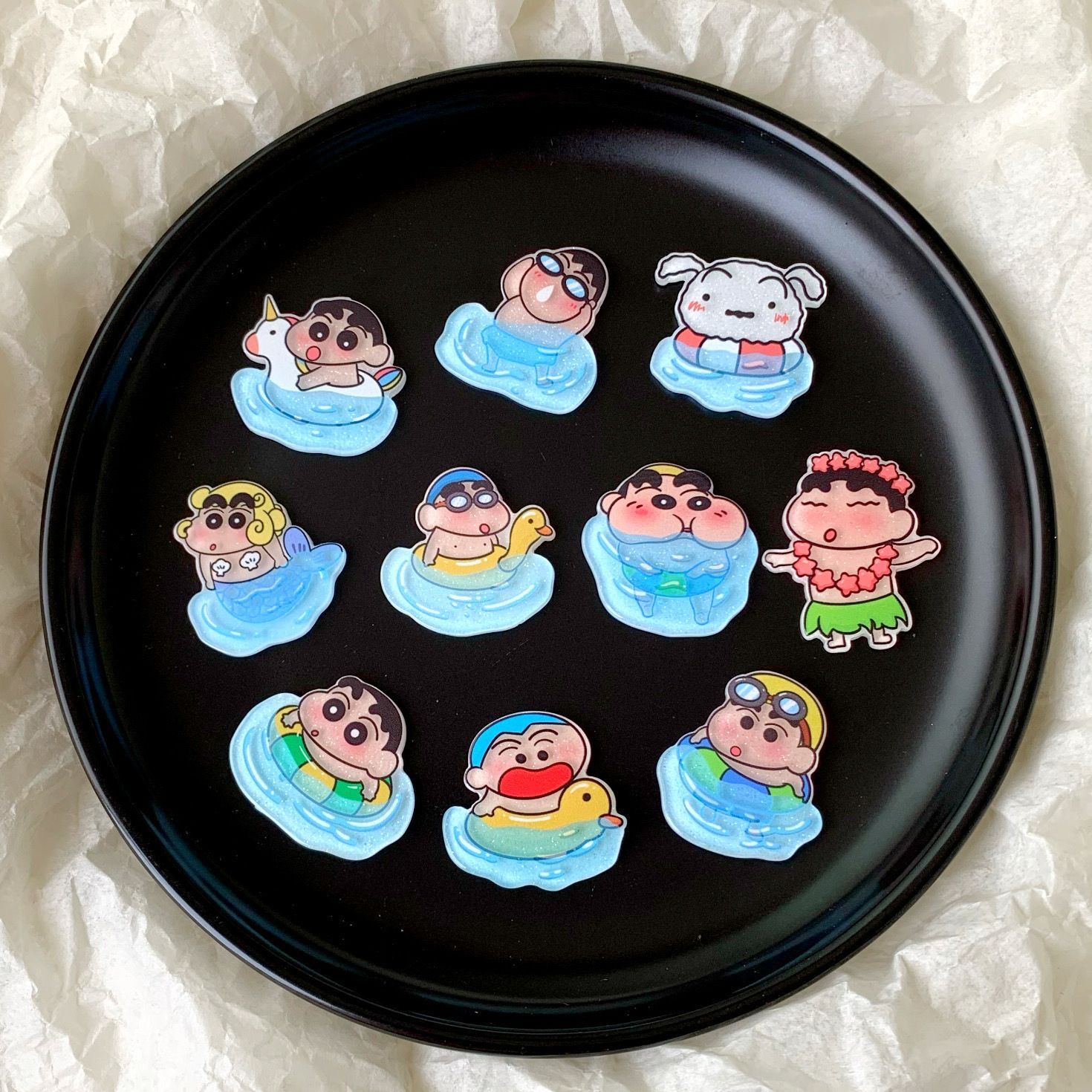 Resin Art Accessories - Akcesoria z żywicy Crayon Shin-chan, kubek