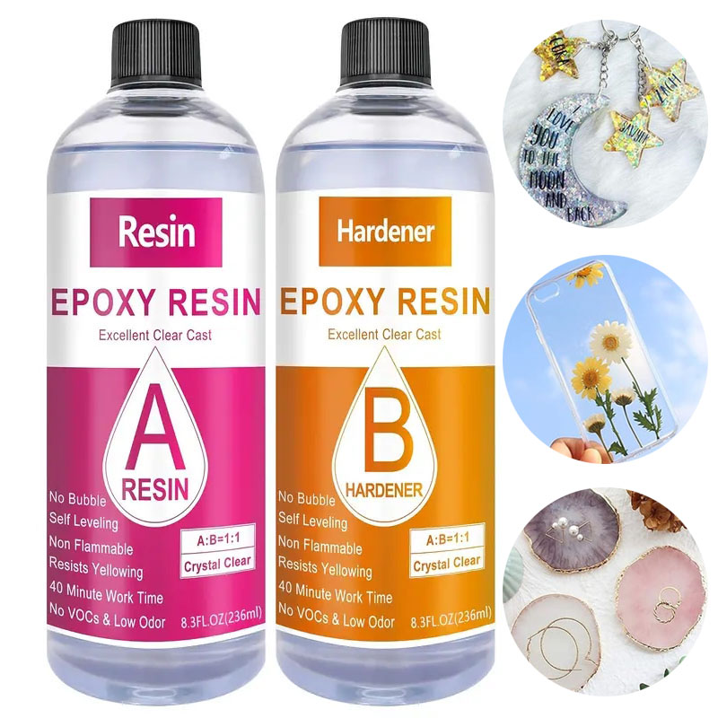 Resin Art Table Top - Zestaw do odlewania i powlekania przezroczysta