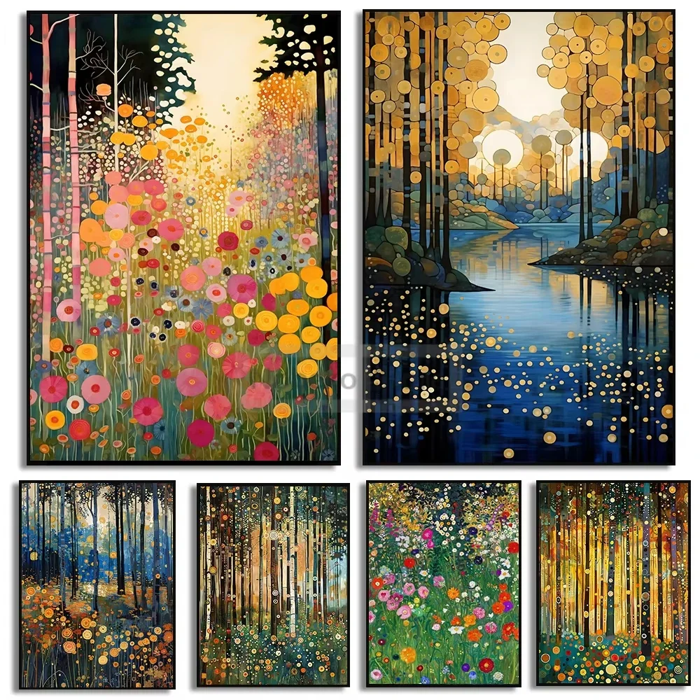 Resin Art With Flowers - Plakaty z motywem ogrodu na farmie