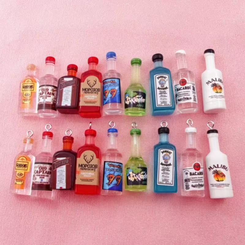Resin Art Accessories - 11 szt. Mini Symulowane Żywiczne Zawieszki