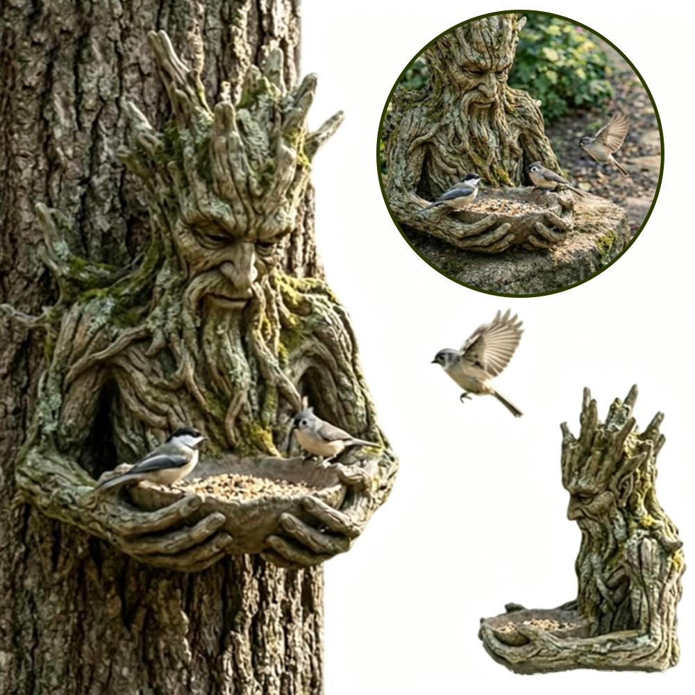 Resin Art On Wood - Żywiczny karmnik dla ptaków w kształcie