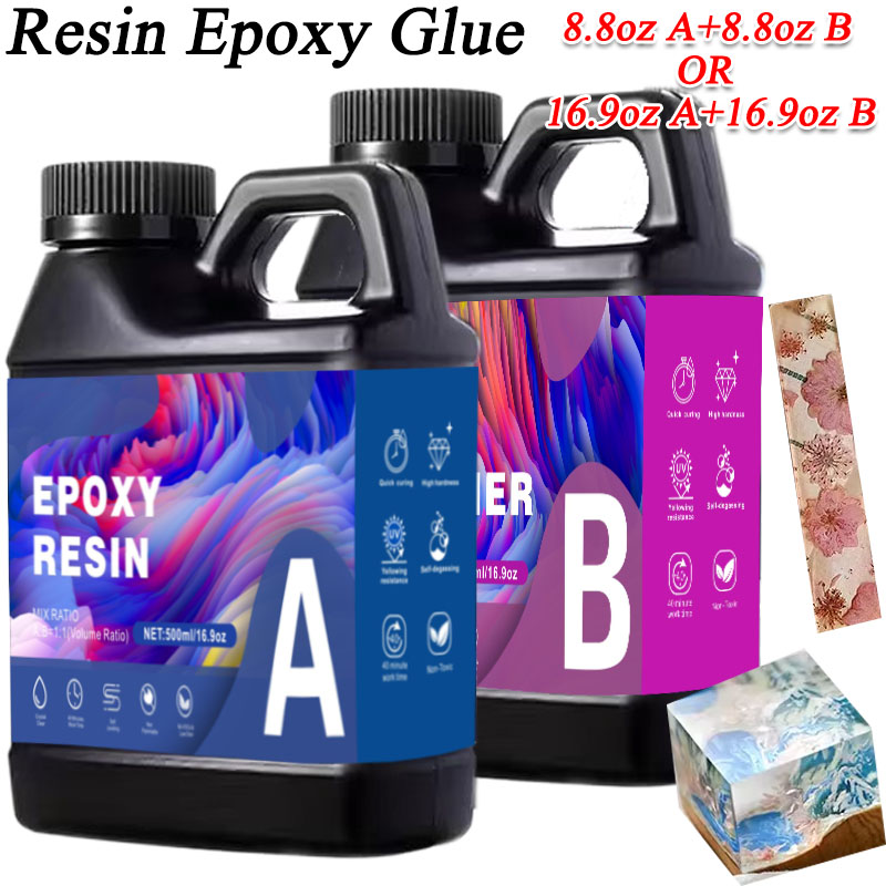 Resin Art Table Top - Żywica epoksydowa AB 17.6oz/33.8oz, odporna na
