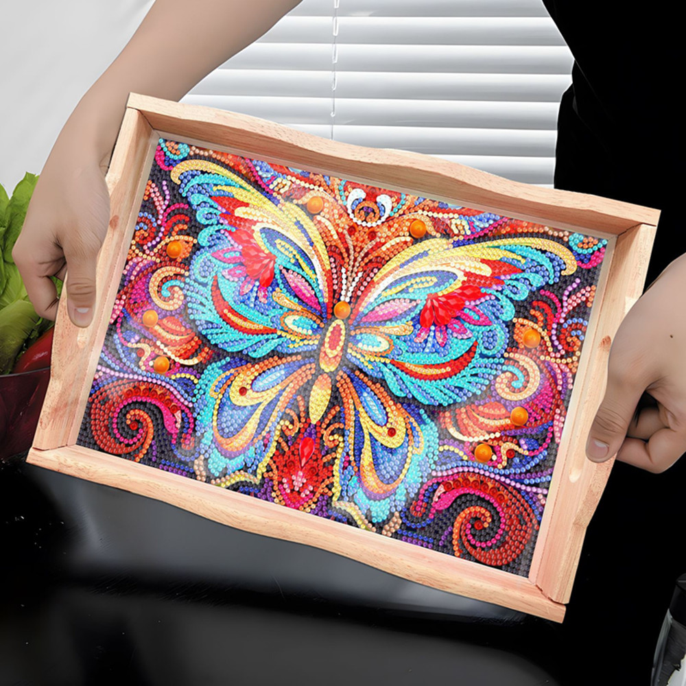Resin Art Wooden Tray - Talerz drewniany do samodzielnego wykonania (DIY)