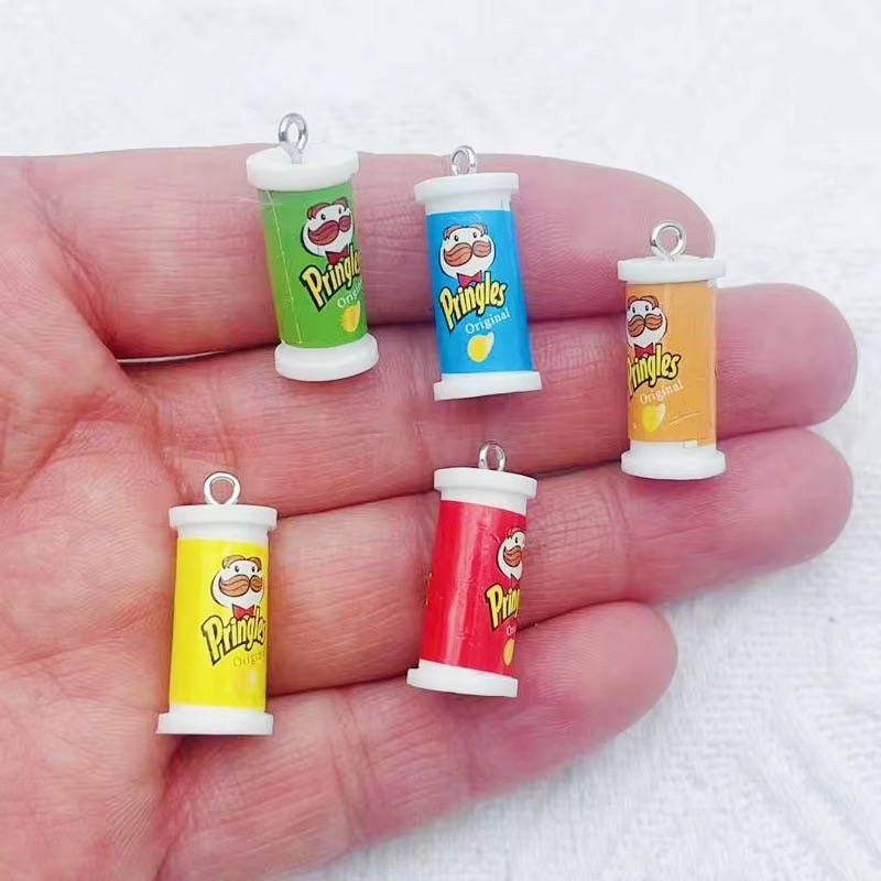Resin Art Accessories - 10 szt. Symulacja 3D Wiaderko Frytki