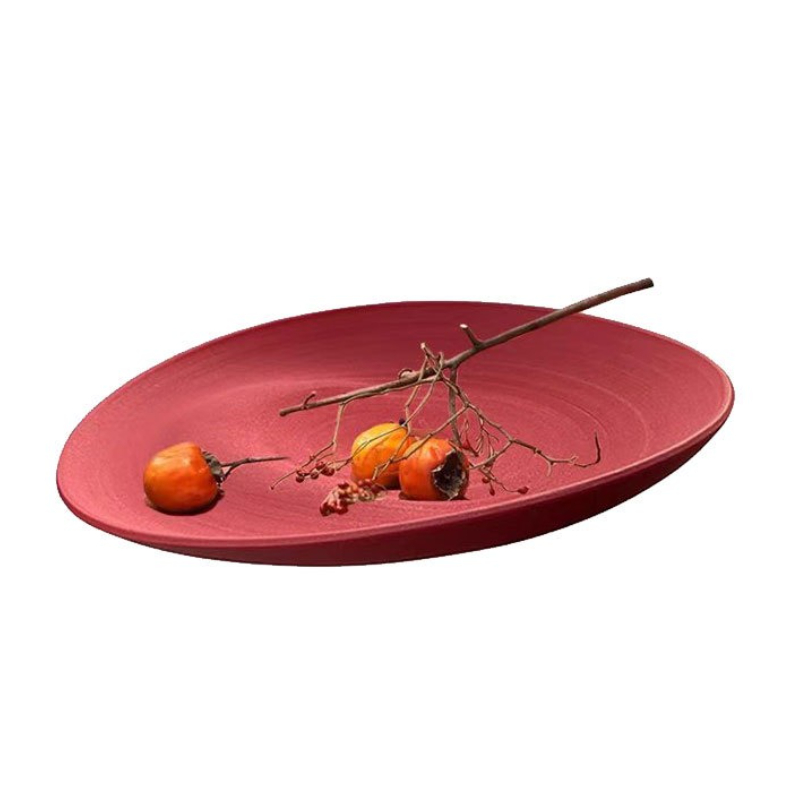 Resin Art Wooden Tray - Taca na owoce z żywicy, minimalistyczna,