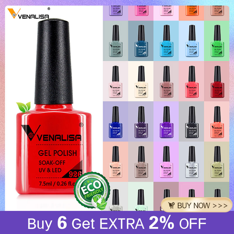 Resin Art Varnish - Venalisa 7.5ml Nail Gel Polish 60