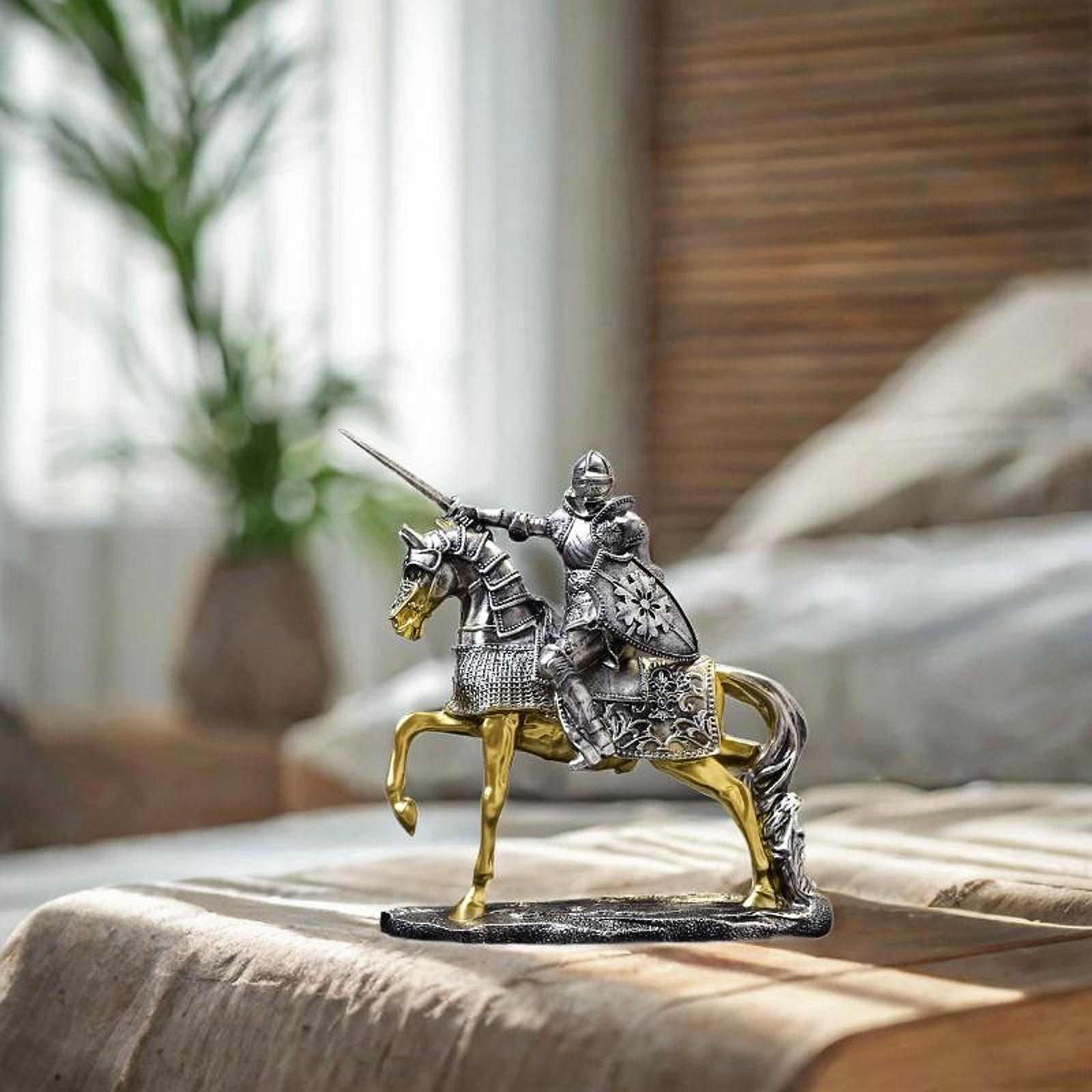 Rycerz Statuetka konia Retro V – Resin Art Table Top recenzja i cena