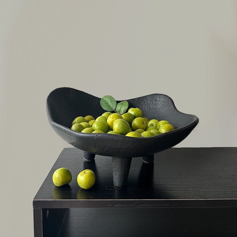 Czarna Patera na Owoce, Żywicz – Resin Art Wooden Tray recenzja i cena