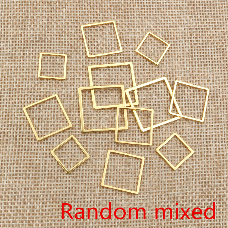 20 sztuk 3 rozmiar kwadratowy  – Bezels Pendant Resin recenzja i cena