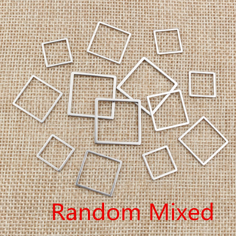 20 sztuk 3 rozmiar kwadratowy  – Bezels Pendant Resin recenzja i cena