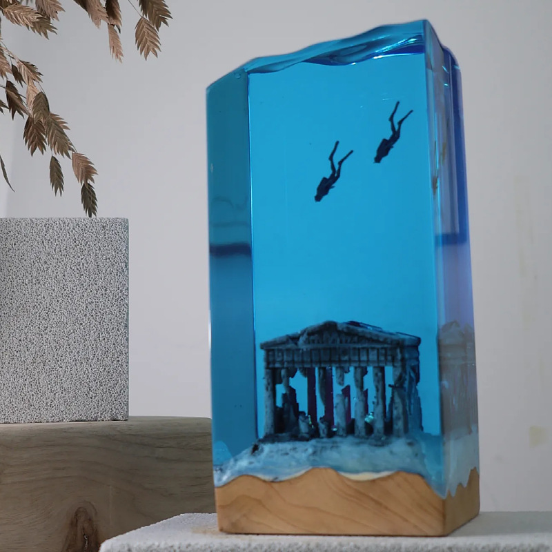 Nowe dekoracje do domu w stylu – Resin Art Table Top recenzja i cena