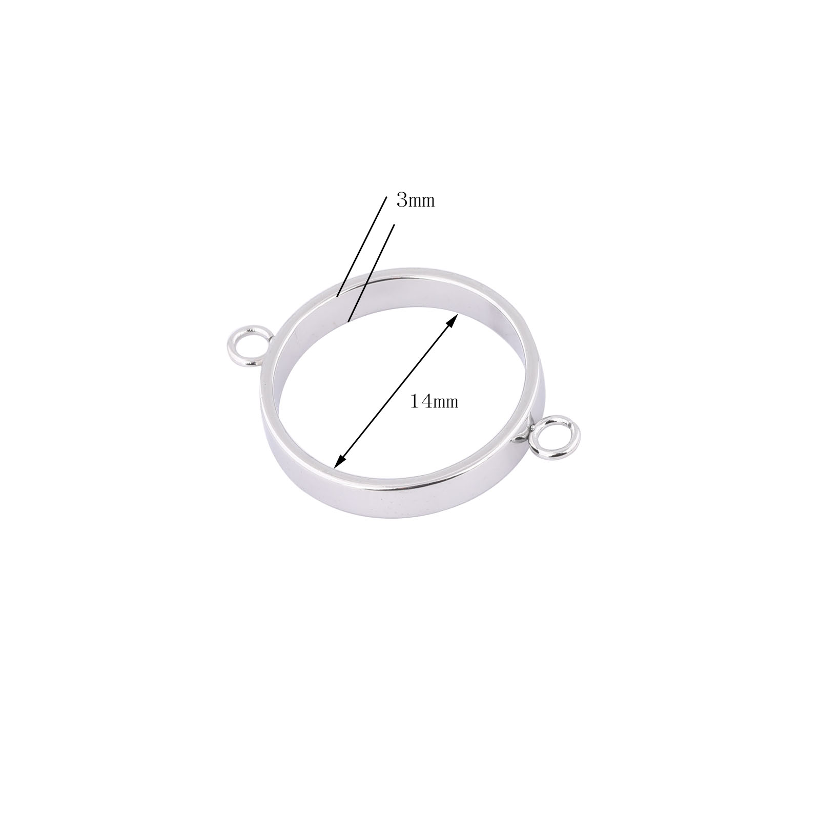 10 sztuk ze stali nierdzewnej  – Bezels Pendant Resin recenzja i cena