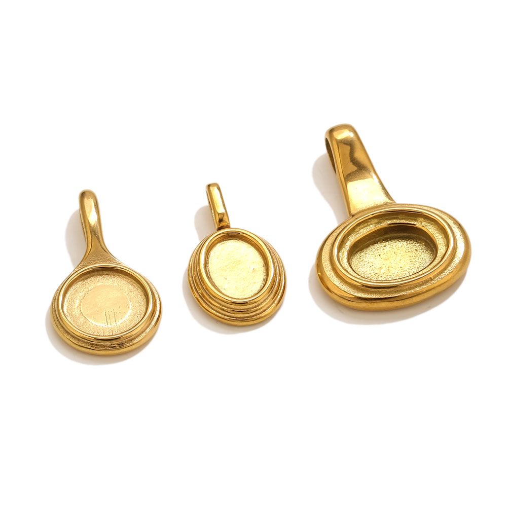 5 szt. Okrągłe/Owalne Bazy Zaw – Bezels Pendant Resin recenzja i cena