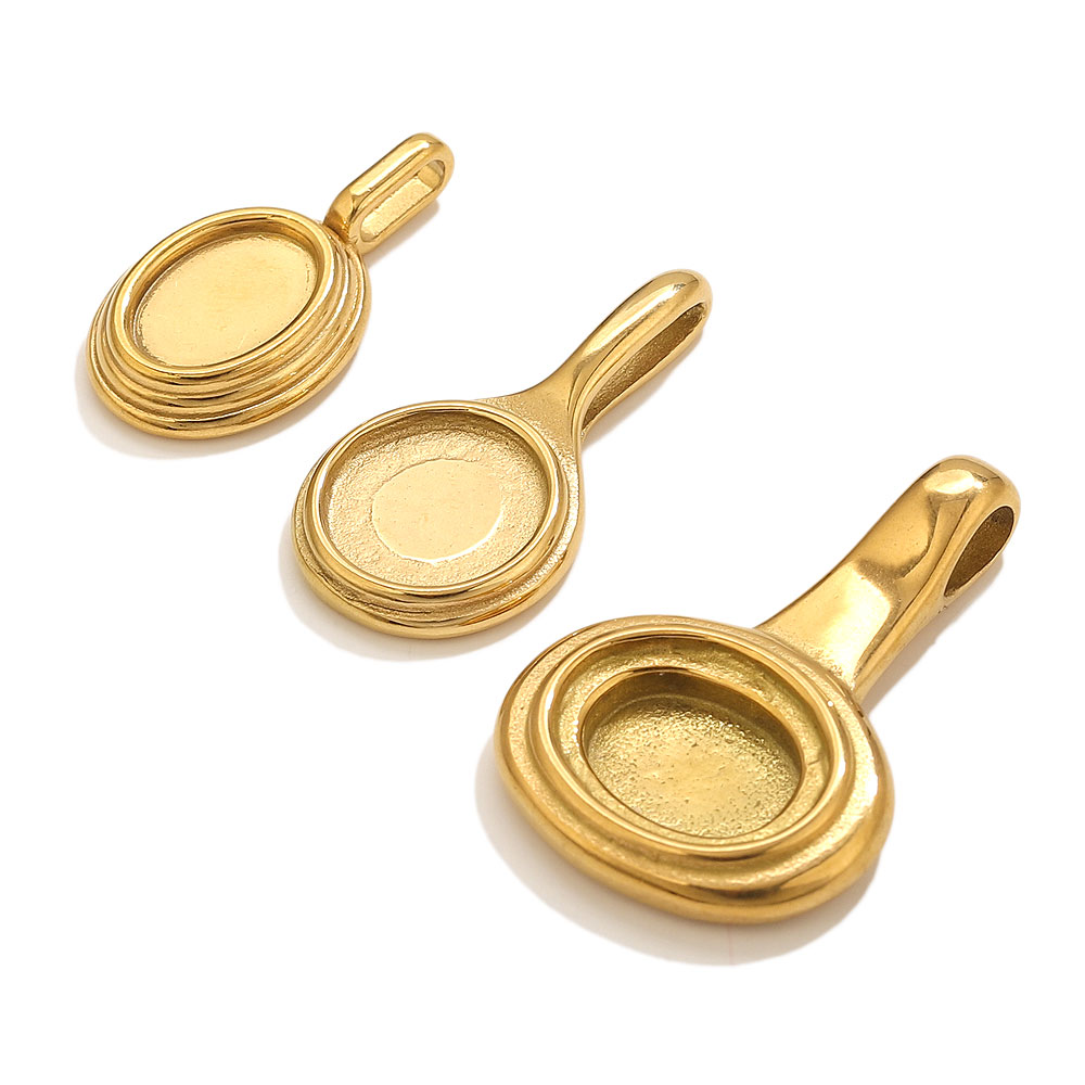 5 szt. Okrągłe/Owalne Bazy Zaw – Bezels Pendant Resin recenzja i cena