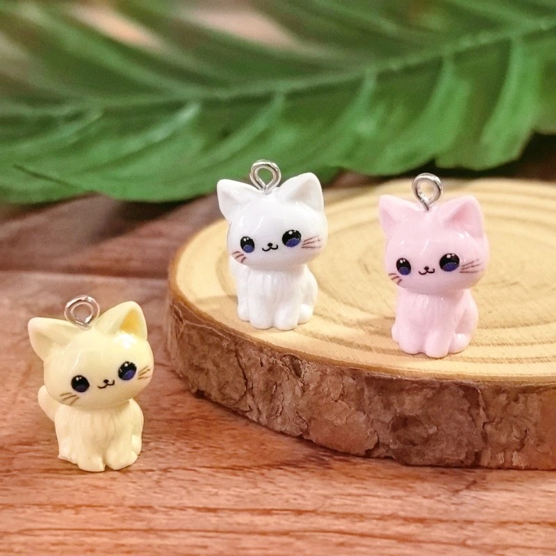 10 szt. 3D Kawaii Urocze Kotki – Resin Art Accessories recenzja i cena