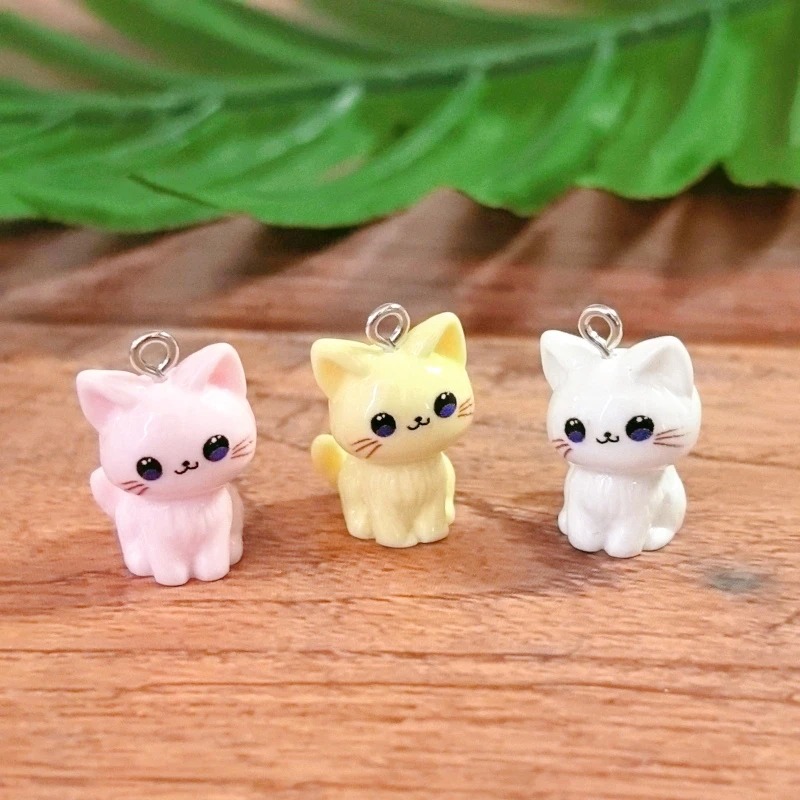 10 szt. 3D Kawaii Urocze Kotki – Resin Art Accessories recenzja i cena