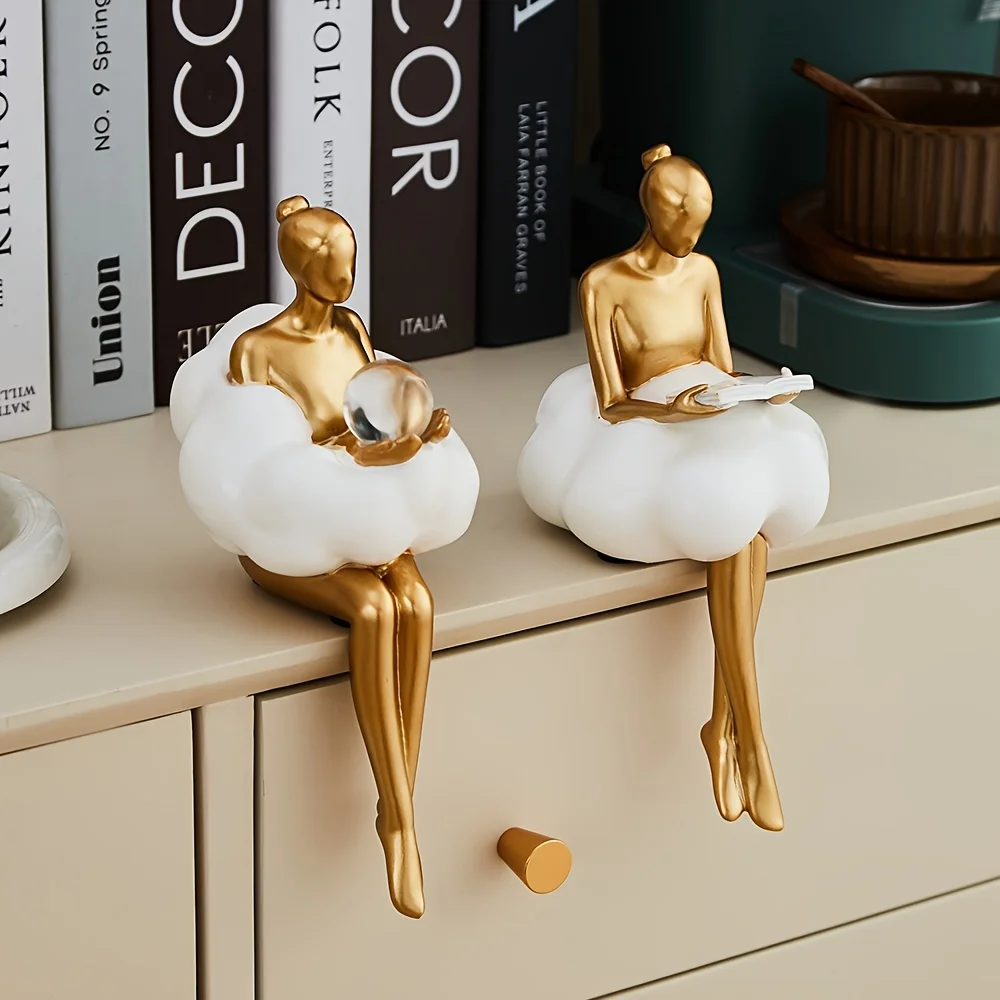 Chmura dziewczyna rzeźba abstr – Resin Art Aesthetic recenzja i cena