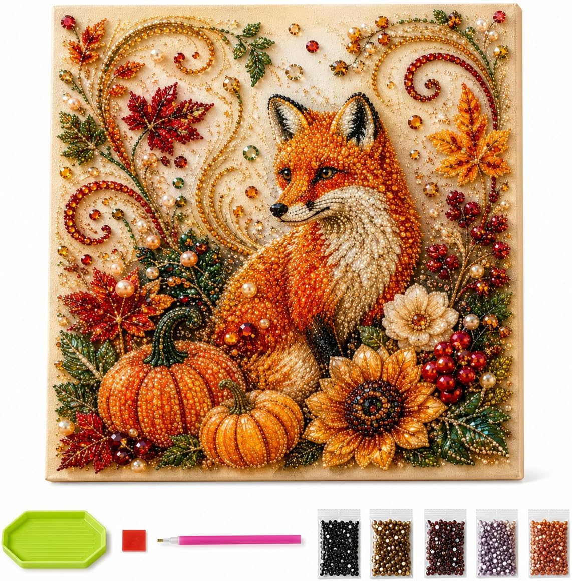 Jesienny Zestaw do Malowania D – Resin Art With Flowers recenzja i cena