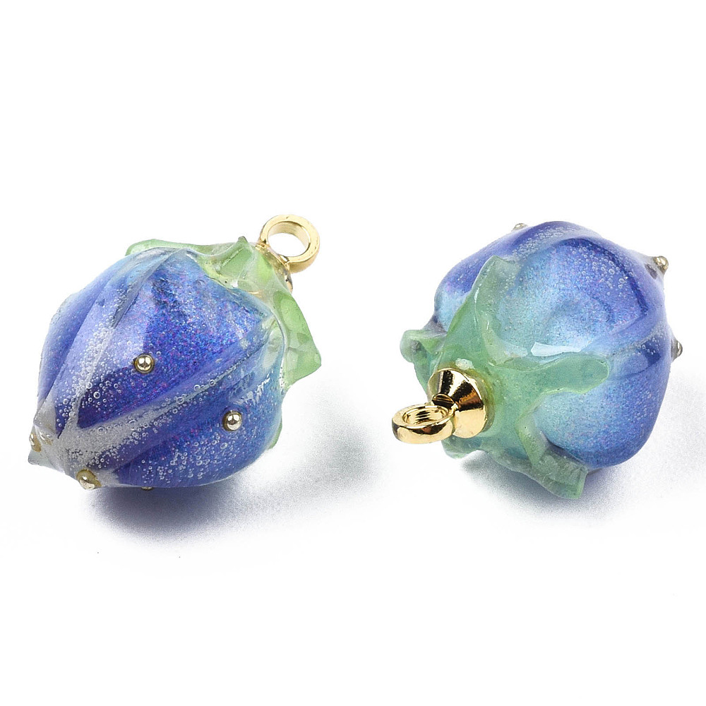 2 szt. Ręcznie robione zawiesz – Resin Art With Flowers recenzja i cena