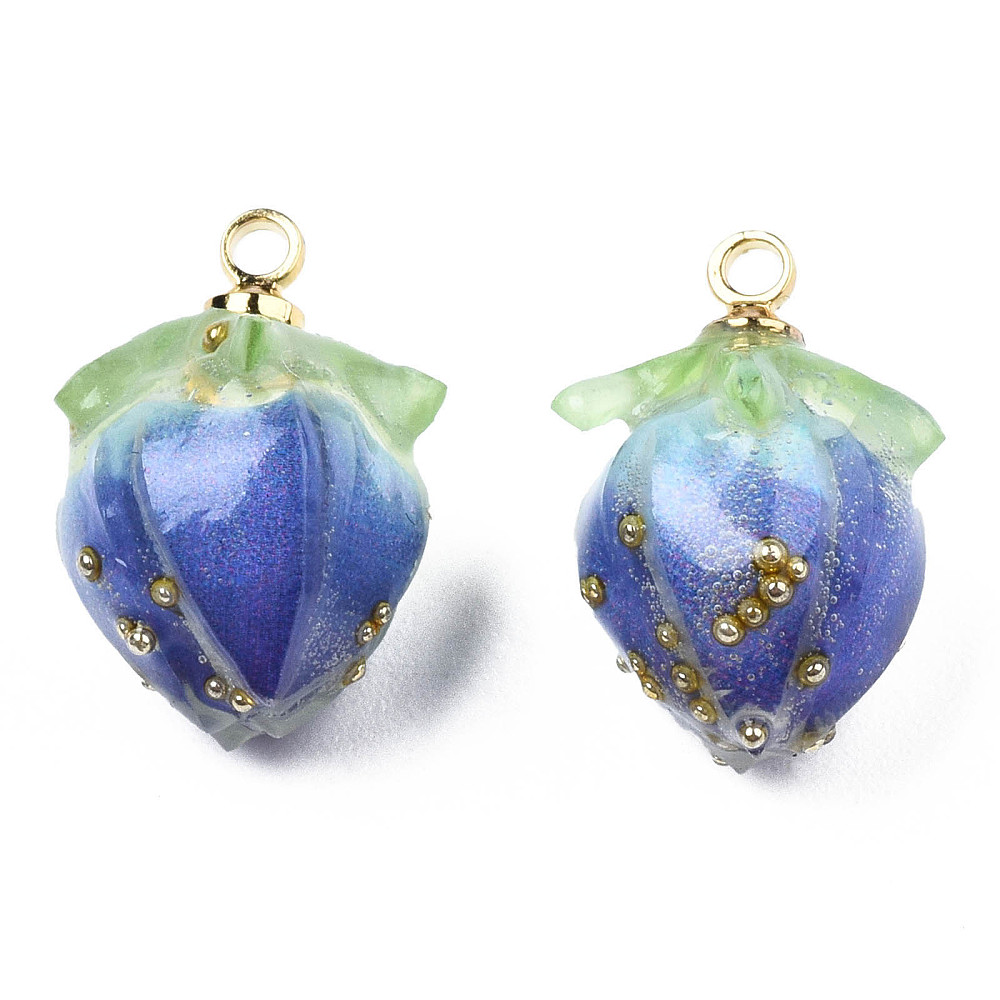 2 szt. Ręcznie robione zawiesz – Resin Art With Flowers recenzja i cena