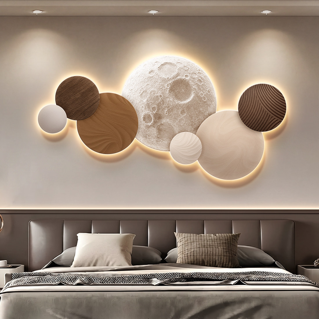 Dekoracje do sypialni w stylu  – Resin Art On Wood recenzja i cena