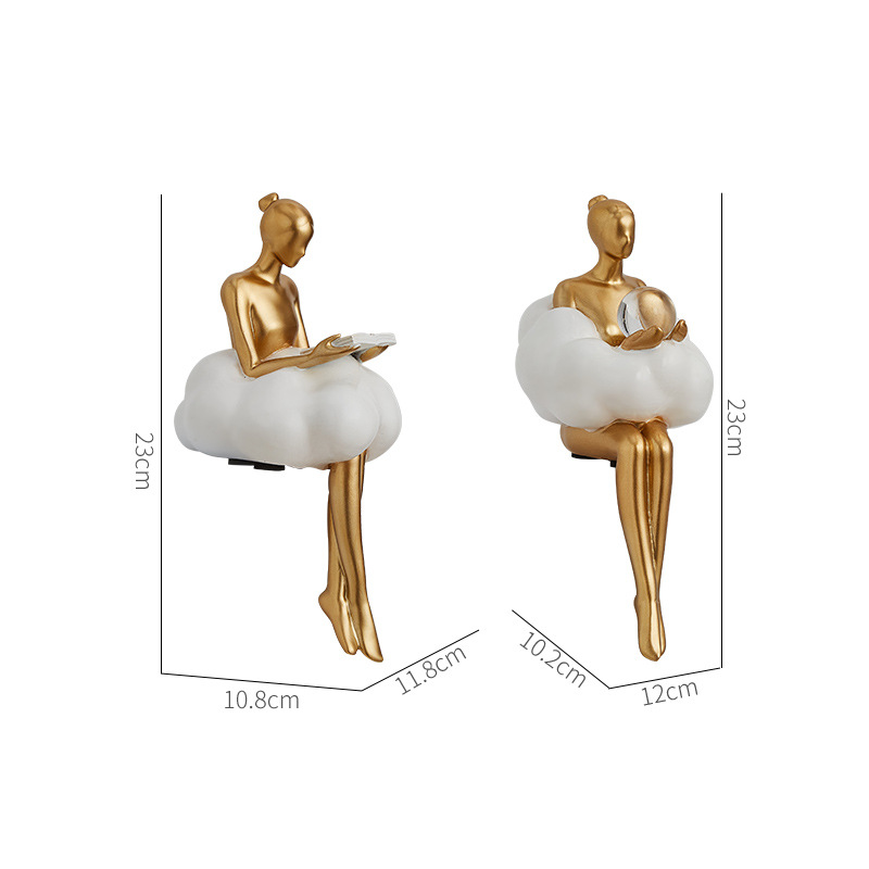 Figurka Baletnicy Chmura Abstr – Resin Art Aesthetic recenzja i cena