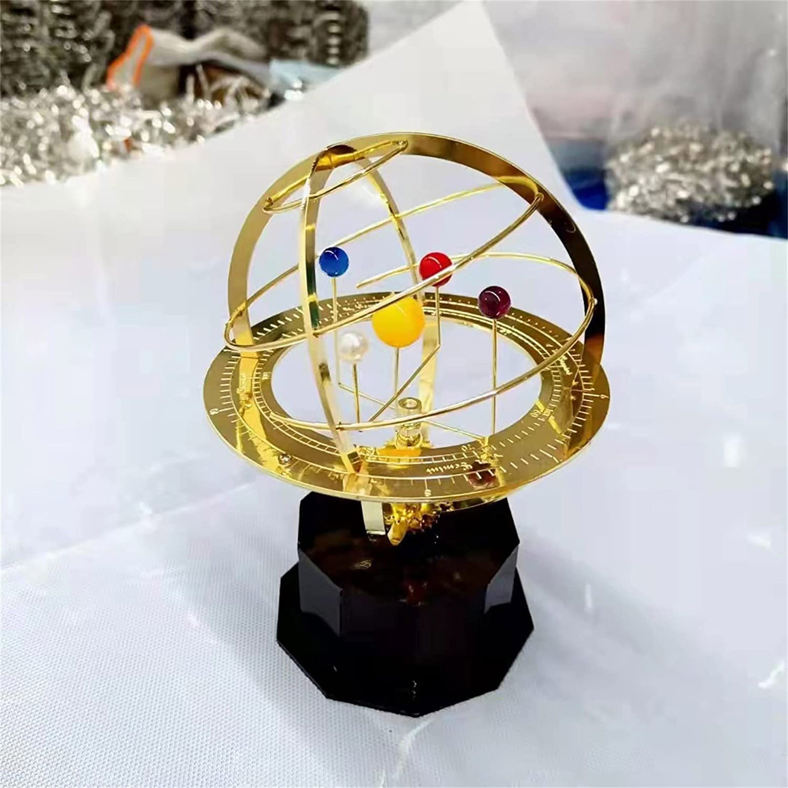 Obracający się metalowy orname – Resin Art Table Top recenzja i cena