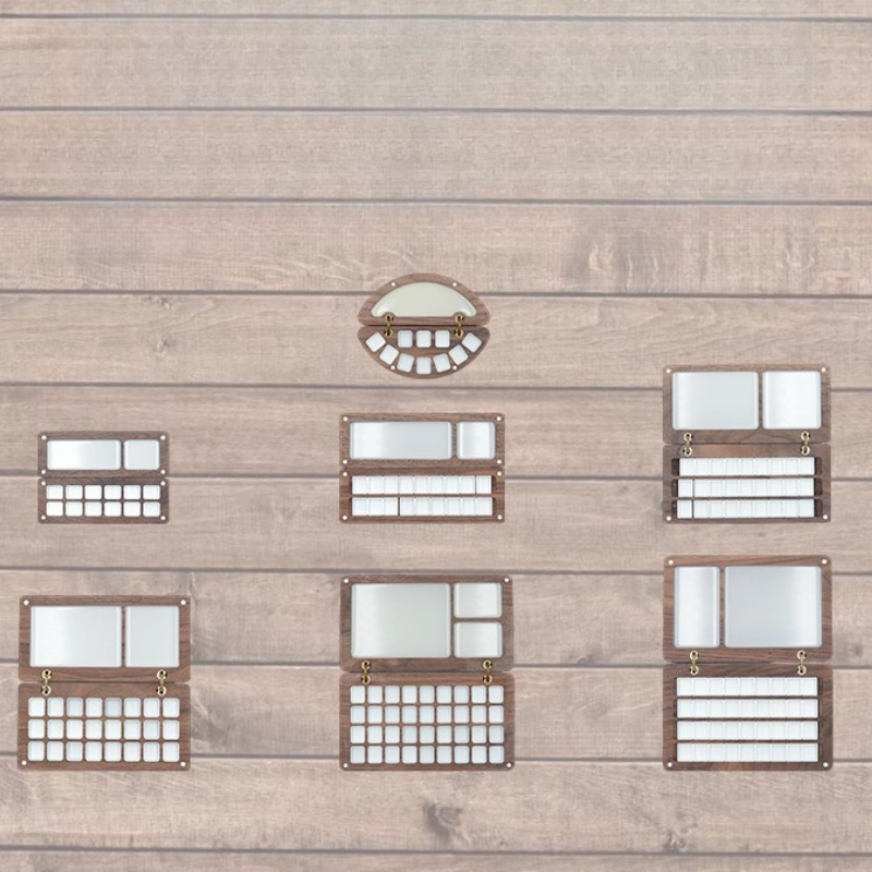Pudełko na pigmenty akwarelowe – Resin Art Wooden Tray recenzja i cena