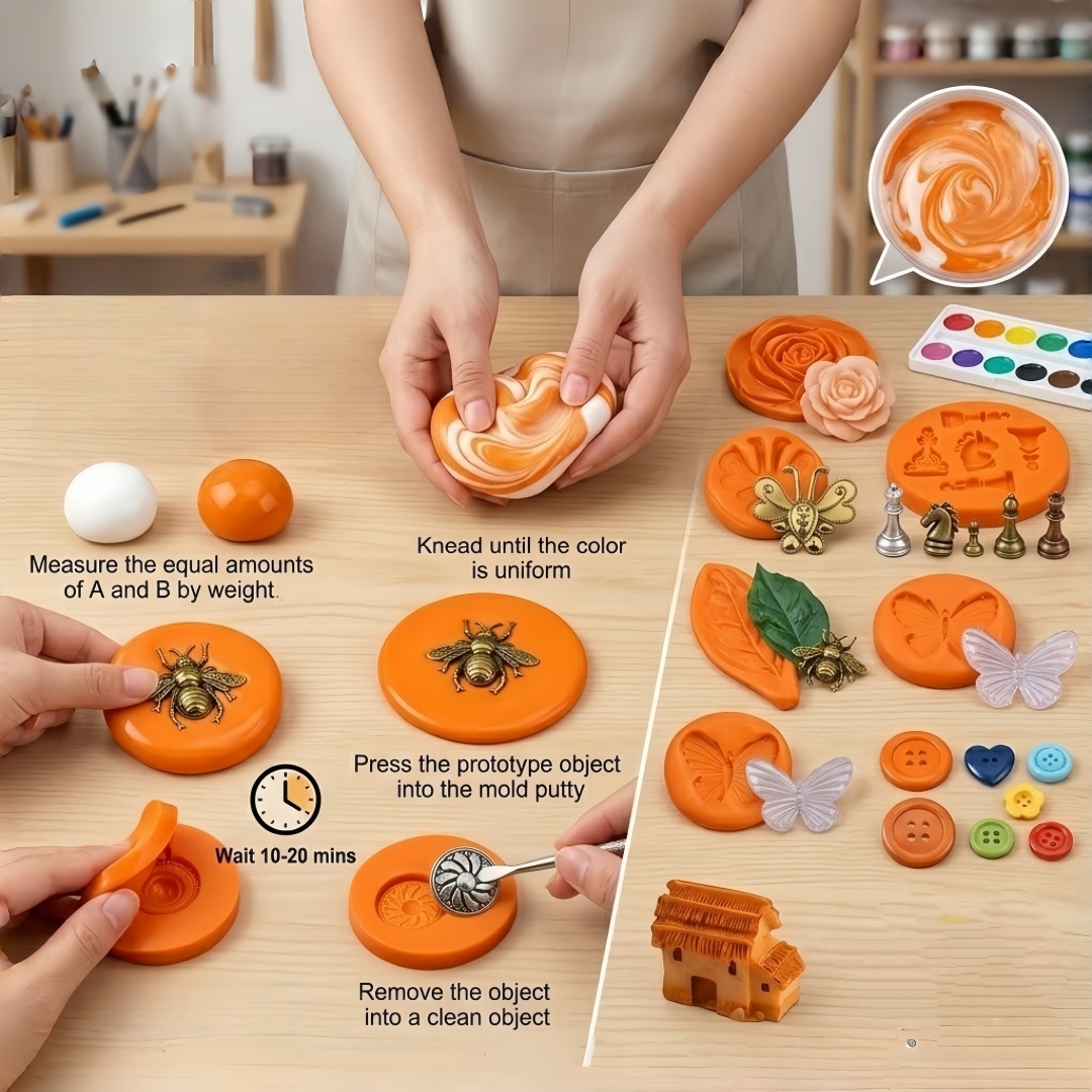 Silikonowy zestaw do majsterko – Resin Art Accessories recenzja i cena