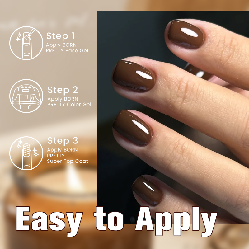BORN PRETTY 10ml Coffee Color  – Resin Art Varnish recenzja i cena