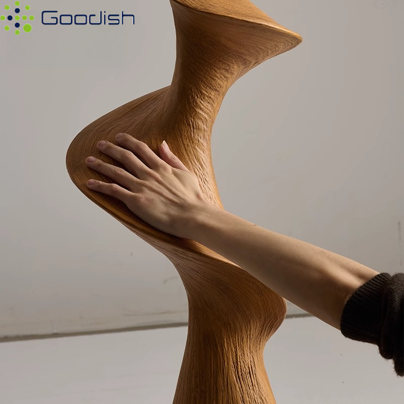 Japońska lampa podłogowa LED w – Resin Art On Wood recenzja i cena