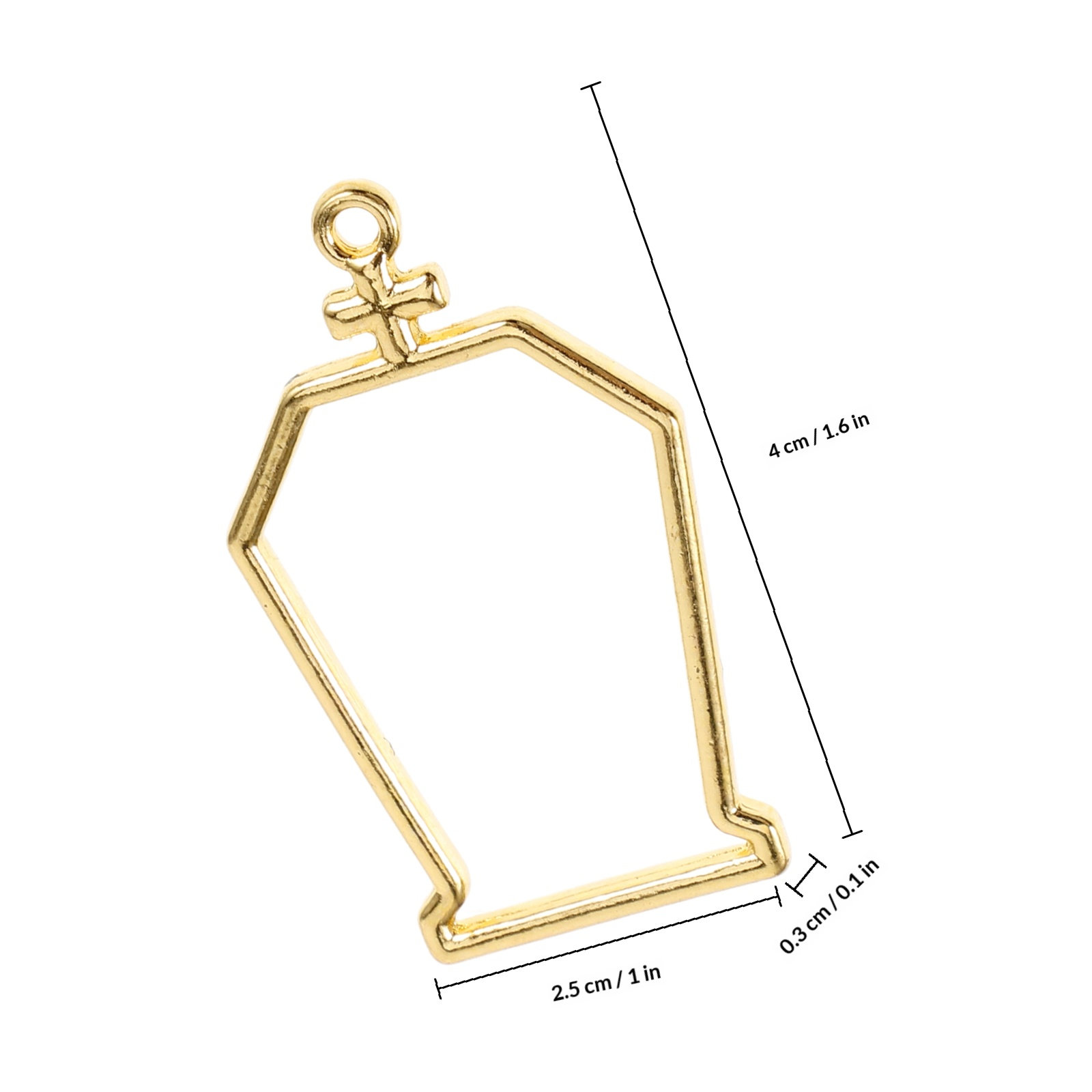 10 szt. metalowych zawieszek w – Bezels Pendant Resin recenzja i cena