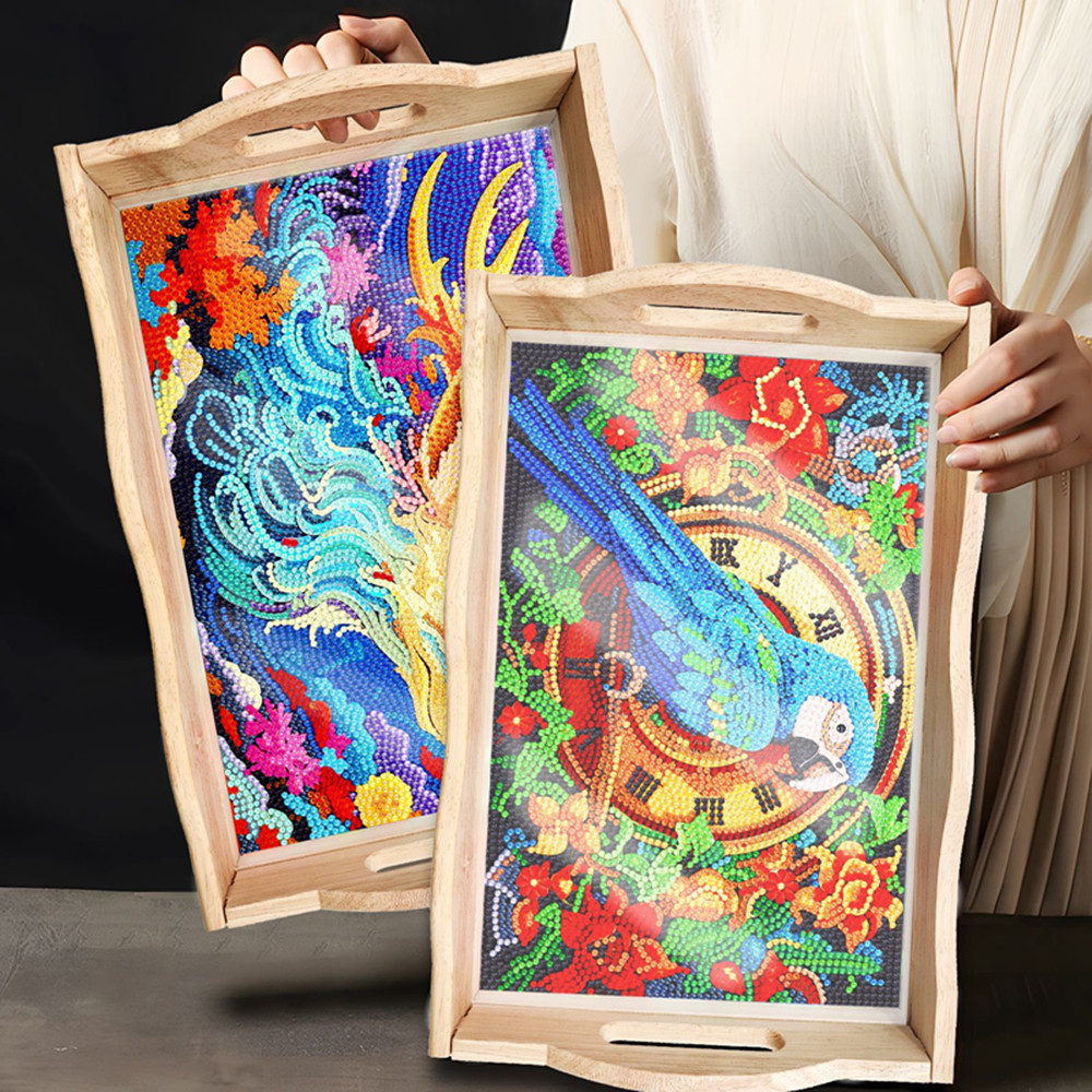 Talerz drewniany do samodzieln – Resin Art Wooden Tray recenzja i cena