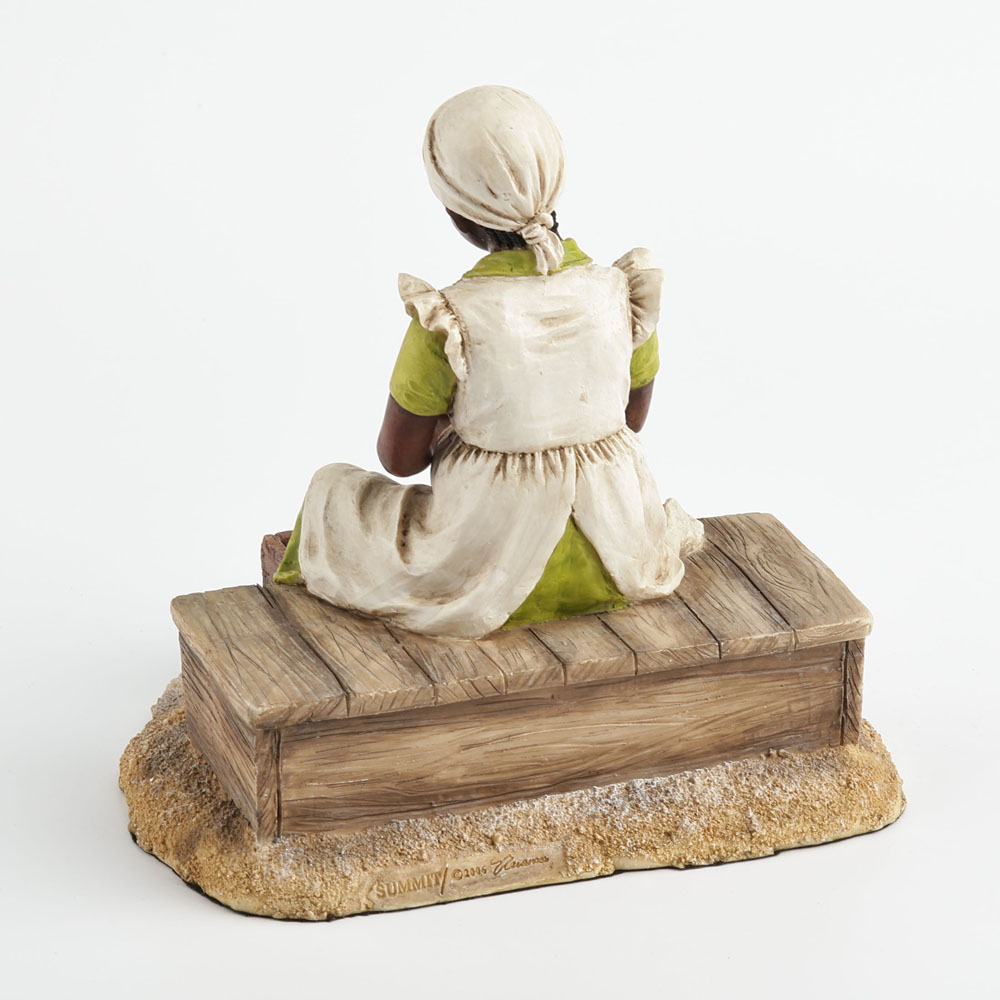 Rzeźba młodej czarnoskórej dzi – Resin Art On Wood recenzja i cena