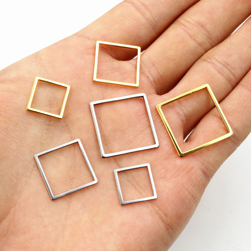 20 sztuk 3 rozmiar kwadratowy  – Bezels Pendant Resin recenzja i cena