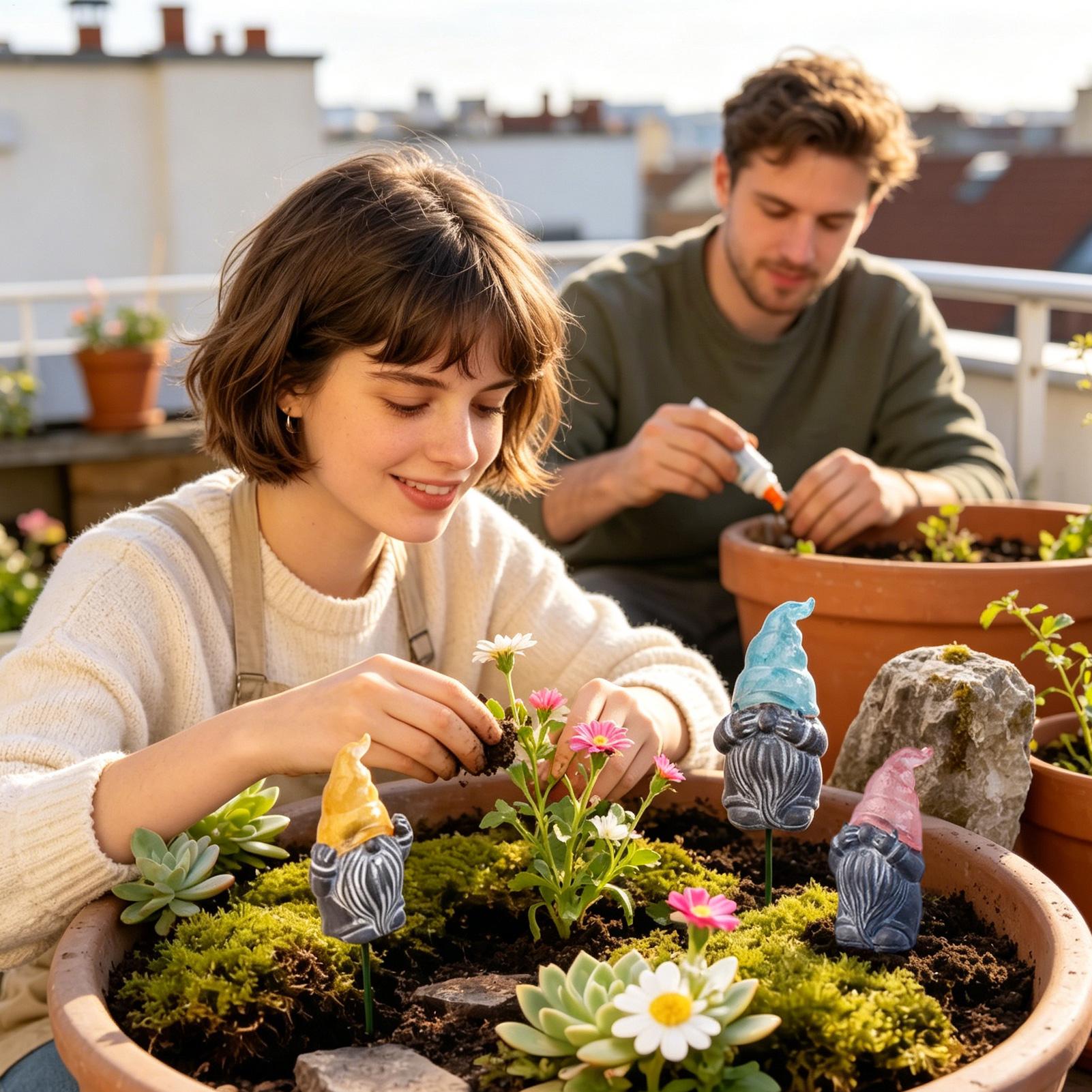 Dekoracyjne ozdobne paliki ogr – Resin Art With Flowers recenzja i cena