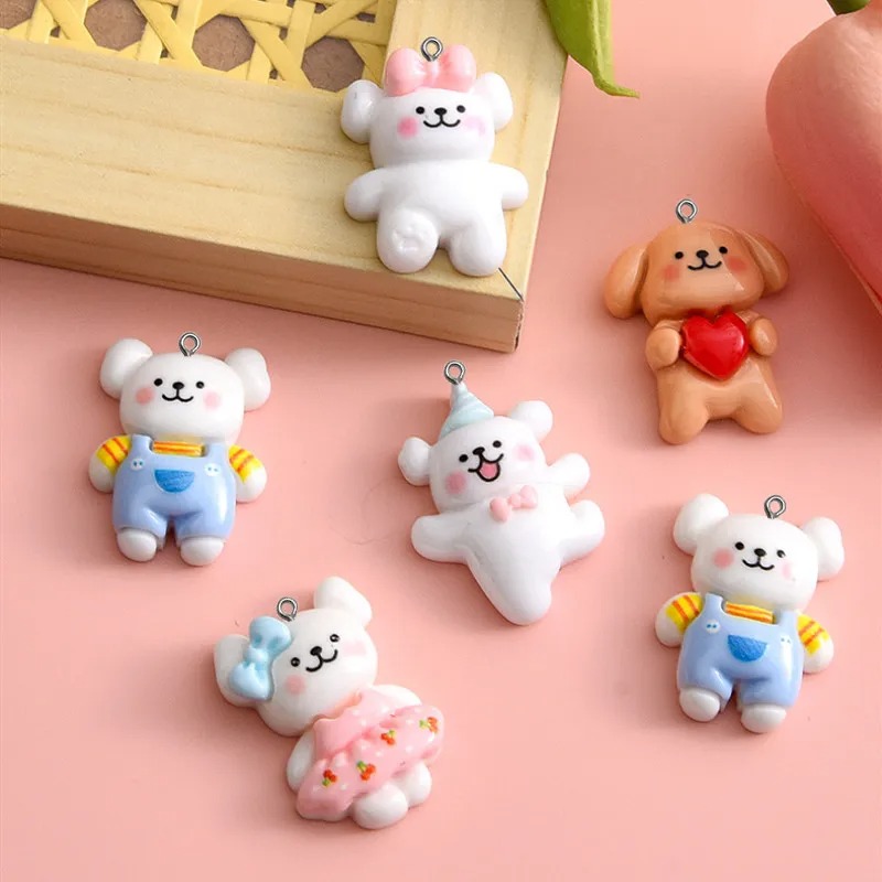 10 szt. Kreskówkowe zawieszki  – Resin Art Accessories recenzja i cena