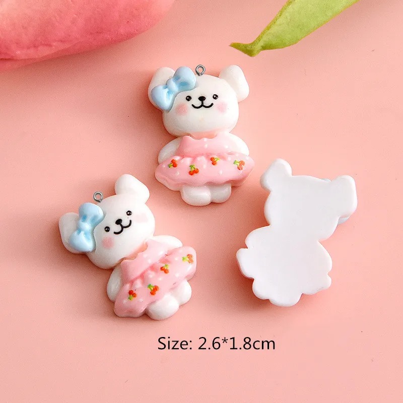 10 szt. Kreskówkowe zawieszki  – Resin Art Accessories recenzja i cena