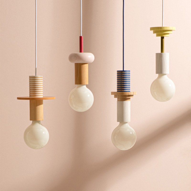 Lampa wisząca JUNIT Dia, nowoc – Resin Art On Wood recenzja i cena
