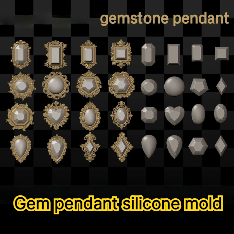 Forma silikonowa na wisiorki z – Bezels Pendant Resin recenzja i cena