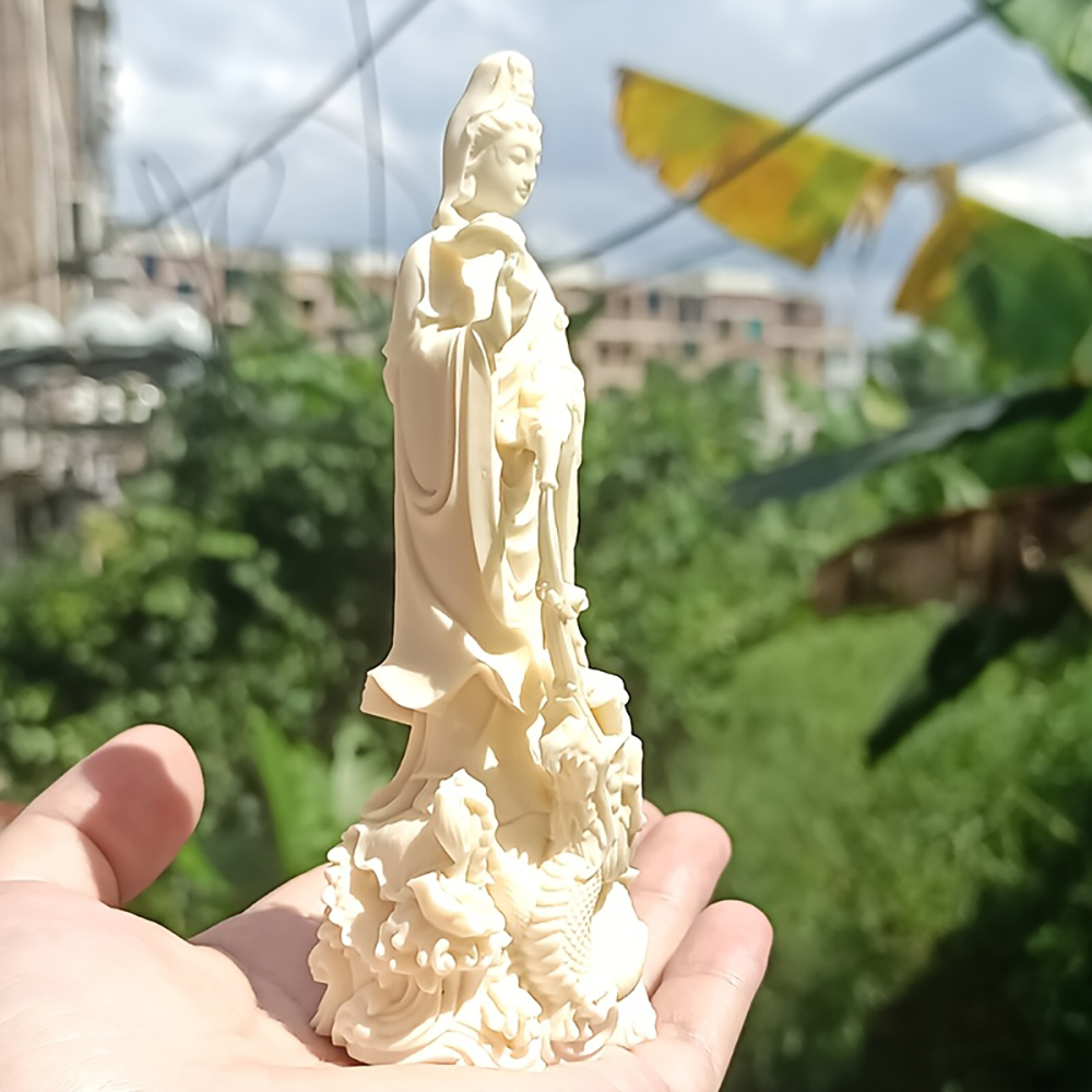 Statua Buddy Guanyin z żywicy, – Resin Art Aesthetic recenzja i cena