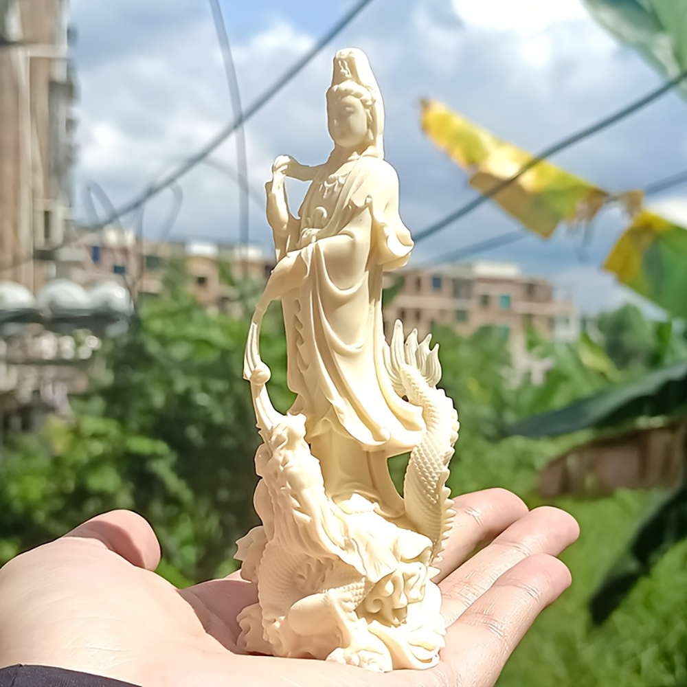Statua Buddy Guanyin z żywicy, – Resin Art Aesthetic recenzja i cena