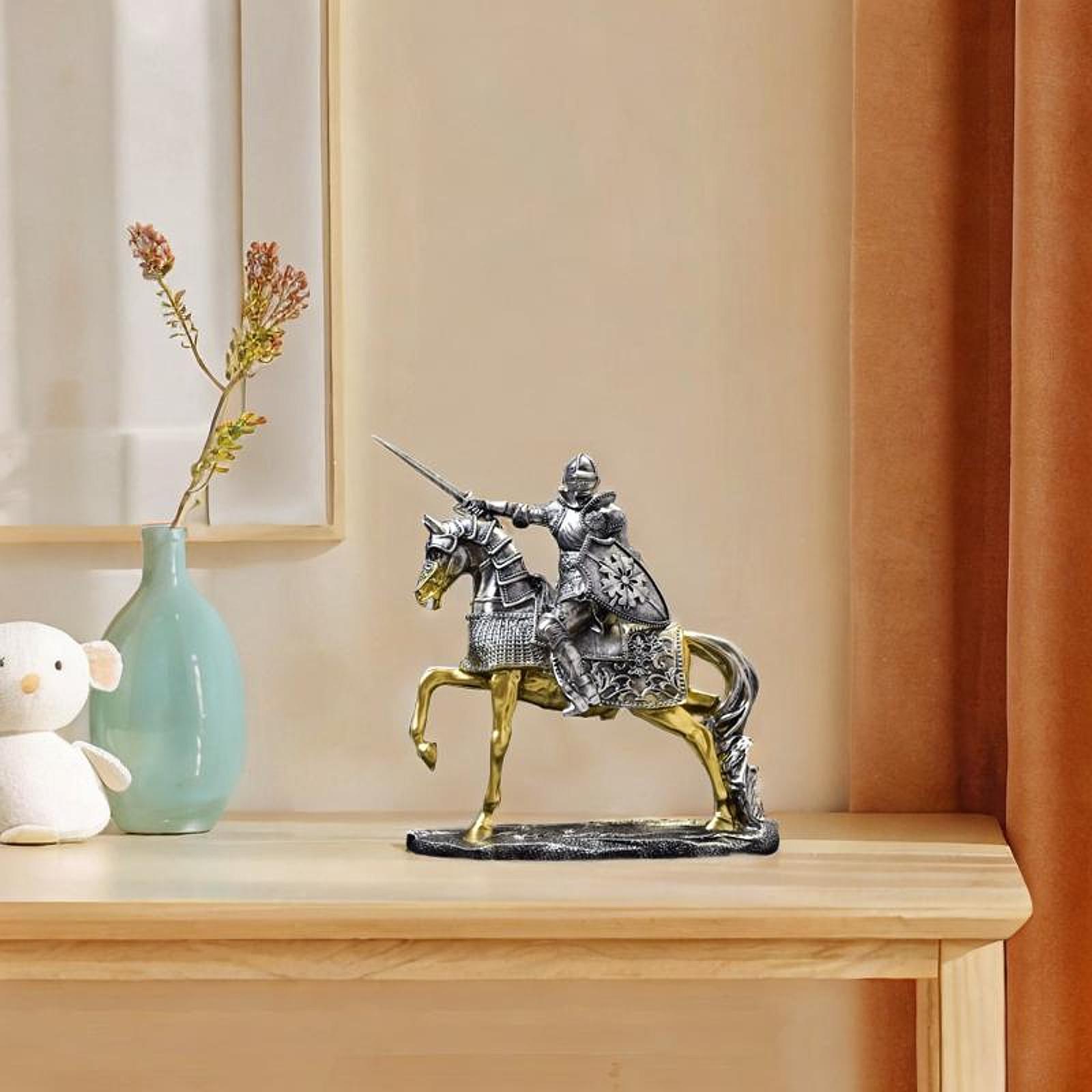 Statuetka konia rycerza sztuka – Resin Art Table Top recenzja i cena