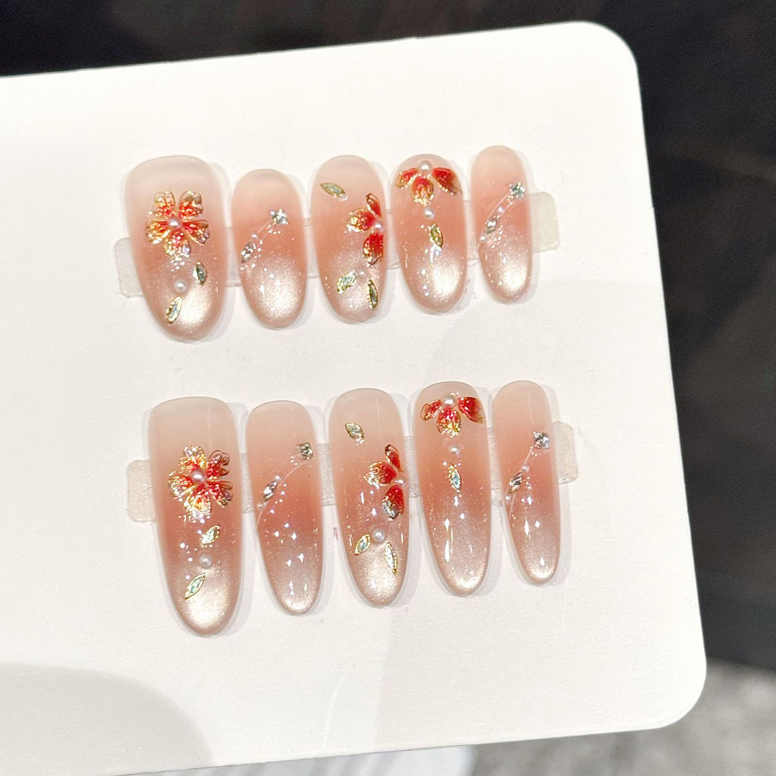 10 szt. Ręcznie Robione Sztucz – Resin Art With Flowers recenzja i cena