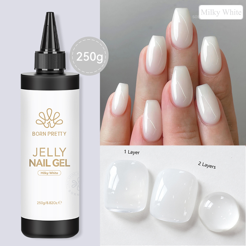 BORN PRETTY 250g Jelly Milky W – Resin Art Varnish recenzja i cena